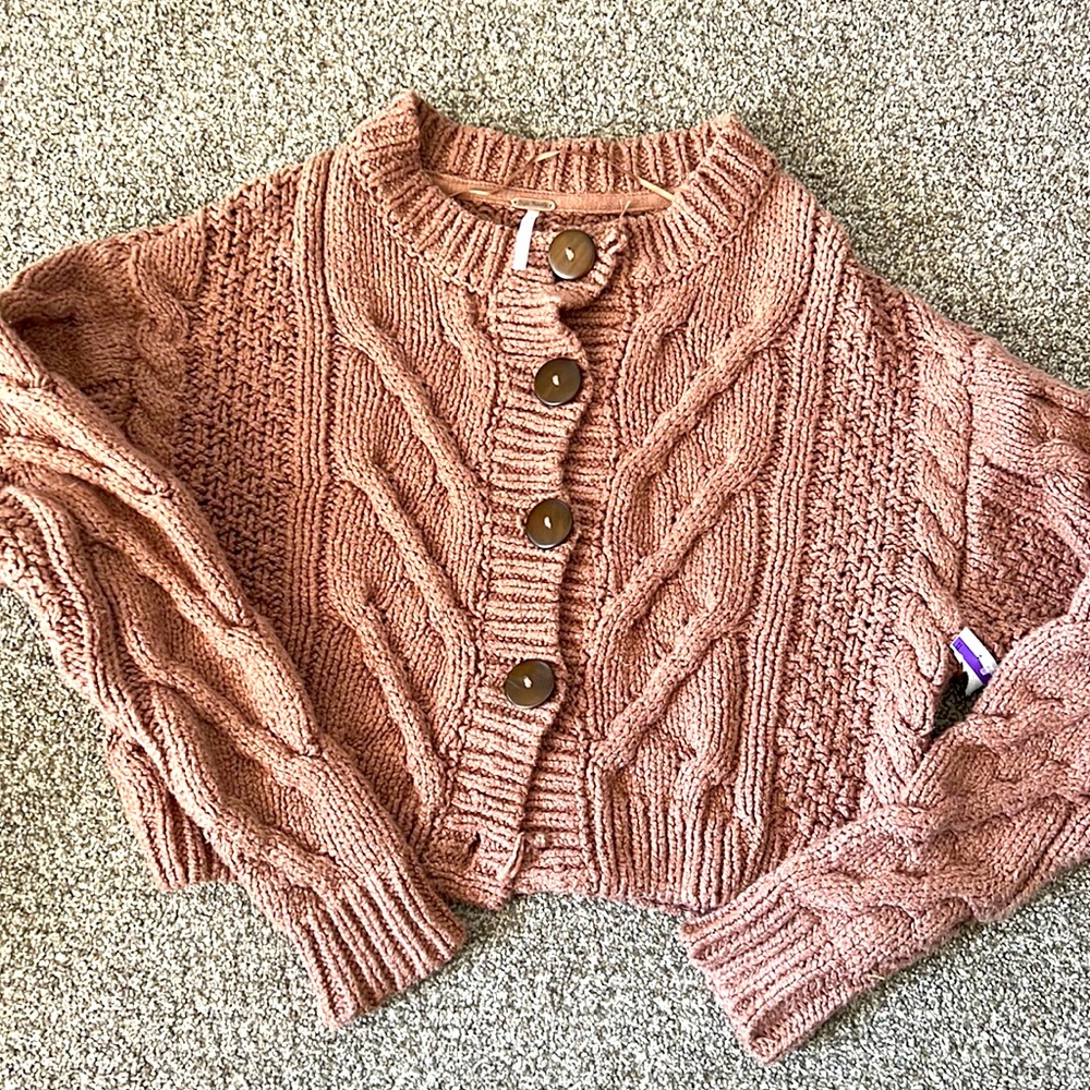 Bonfire Free People Cardigan xs